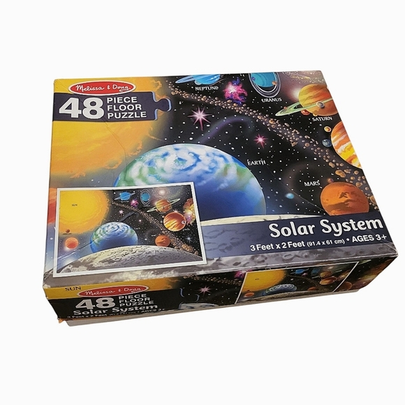 Melissa & Doug Floor Puzzle Solar System 48 pc - Picture 1 of 6
